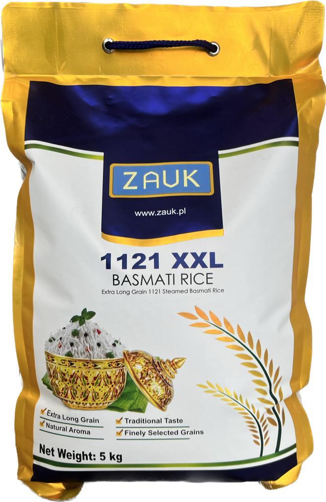 Zauk XXL Basmati Rice 1121 5 kg Premium Packaging with the Best Quality